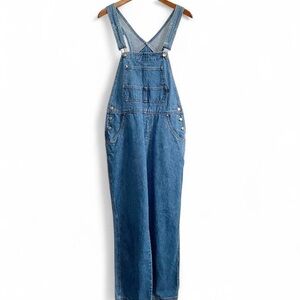 Vintage Blue Denim Women's Overalls